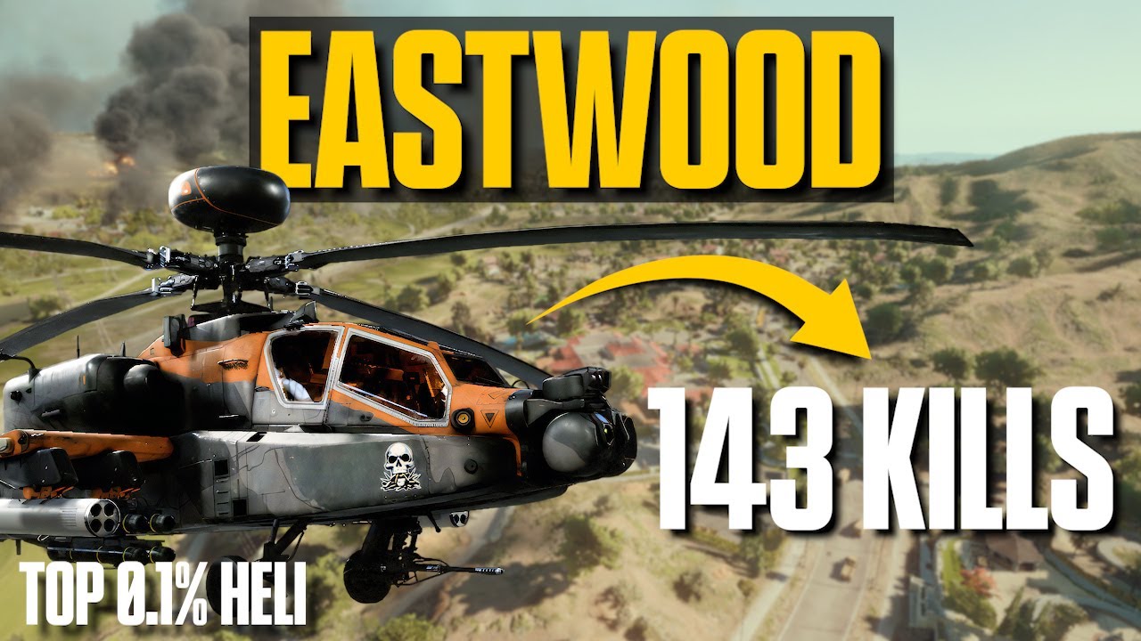 143 KILLS Attack Helicopter in Eastwood (World Record) | Battlefield 6