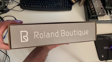 Roland TR 08 Unboxing - No Talking