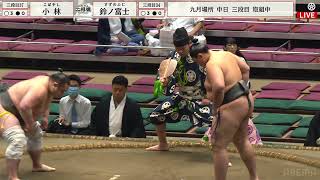 Aki 2026 Basho Day 8 Sd37w Kobayashi (3-0) Suzunofuji Sd34w