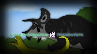 Triceratops vs Ekrixinatosaurus | | Pivot Animation