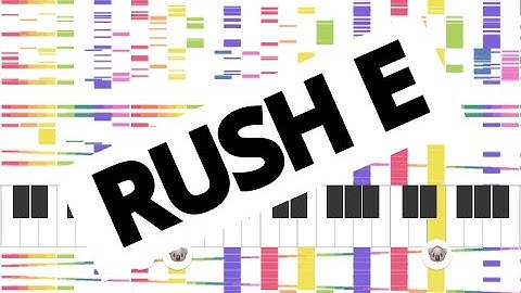 Rush E in Chrome Music Lab Shared Piano