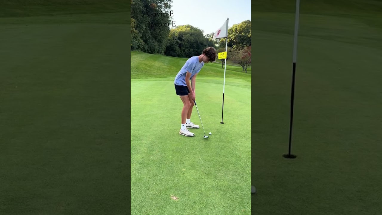 3 hole match with Gavin at RFGC #fypシ #golf #highschoolsports #viral #wisconsin #677