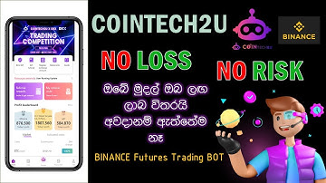 Aug 5, 2023 Cointech2U Totally free AI Futures Trading Bot  for BINANCE