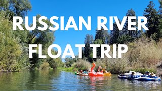 California Russian River Float Trip