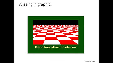 Spatial frequency in images