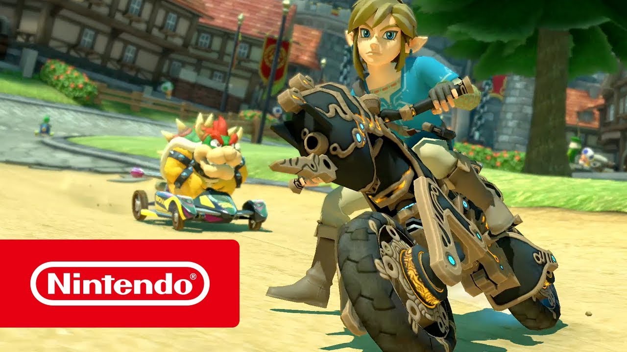 Mario Kart 8 Deluxe X The Legend of Zelda Breath of the Wild (Nintendo