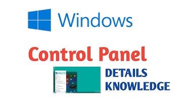 Windows Control Panel ? Full Details of Every Settings and Options | in Hindi