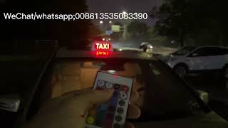 RGB, remote control variable color taxi dome light screenshot 2