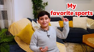 My favorite sports - Eyad Miqdad | Toyor Baby English