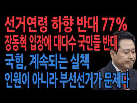 (<strong>신의한수</strong> 긴급뉴스) 여론조사 충격 결과 ! 선거언령 하향, 국민 77%가 반대 ! /2026.02.13