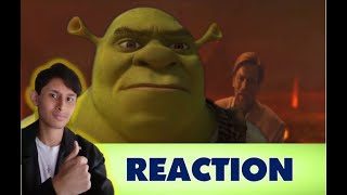 Reacting to: Shrek Argues with Obi-Wan on Mustafar