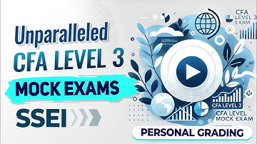 Unparalleled CFA Level 3 Mock Exams by SSEI | Personal Grading by Experts #cfalevel3  #mockexams
