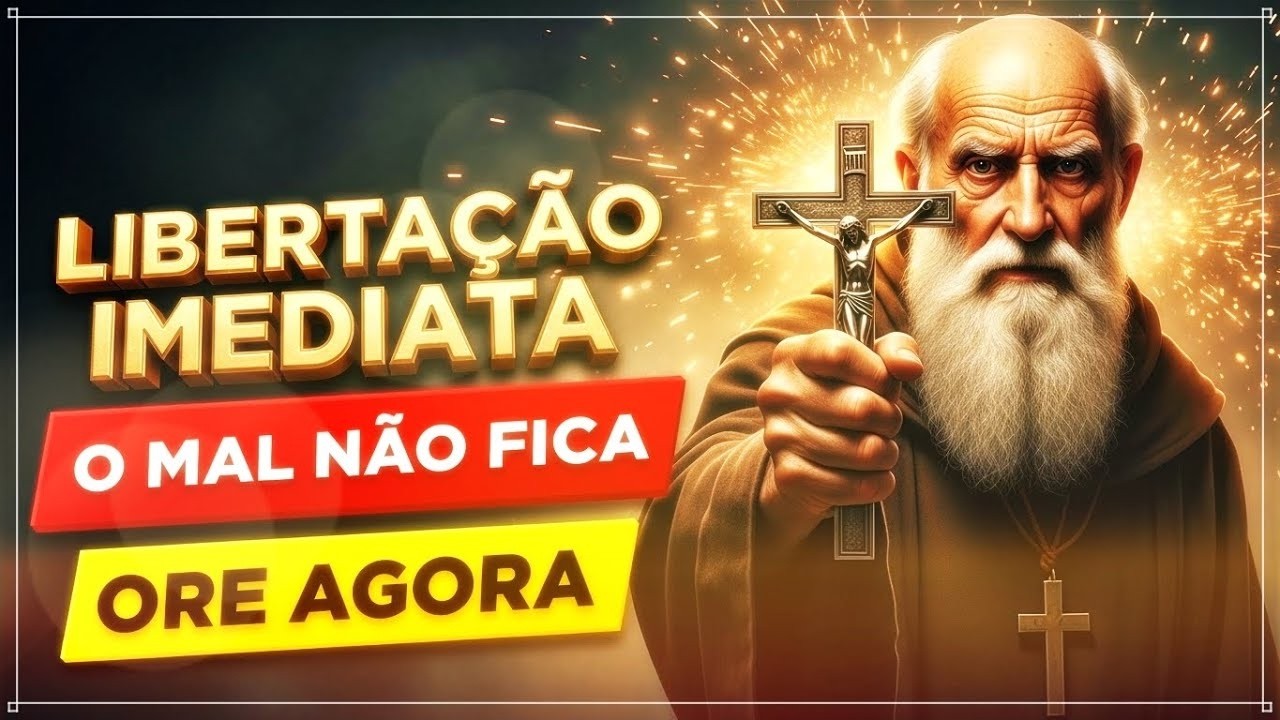 🌌 Oração Noturna de São Bento  Durma em paz sob a guarda dos anjos e do Santo