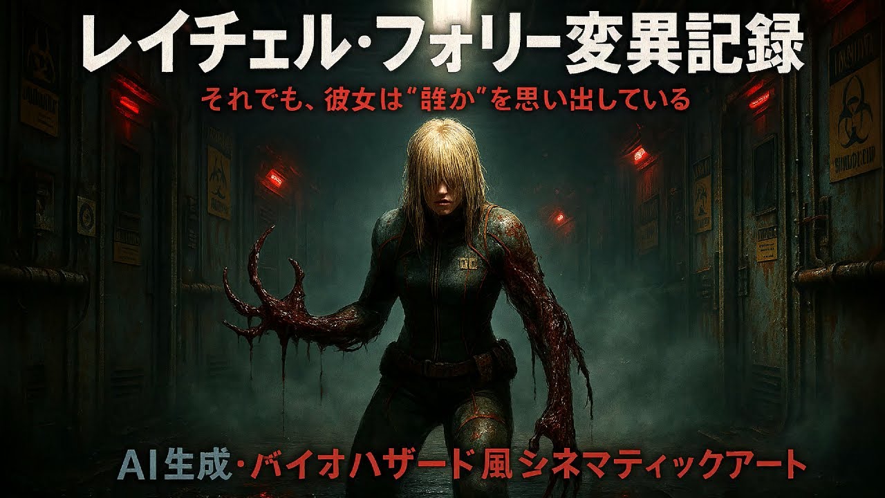 AIが考えたバイオハザード外伝：レイチェル・フォリー変異記録【バイオハザードリベレーションズ】【RESIDENTEVIL REVELATIONS】