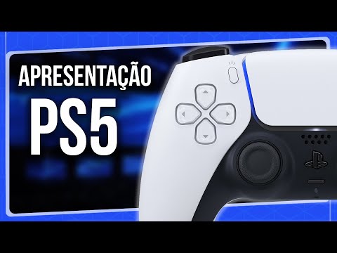 Apresentação do CONSOLE e de GAMES do PLAYSTATION 5