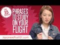 Phrases to Study on Your Flight to Japan