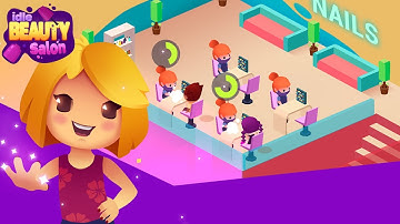 Idle Beauty Salon: Hair and Nails Parlor Simulator Gameplay | Android Simulation Game