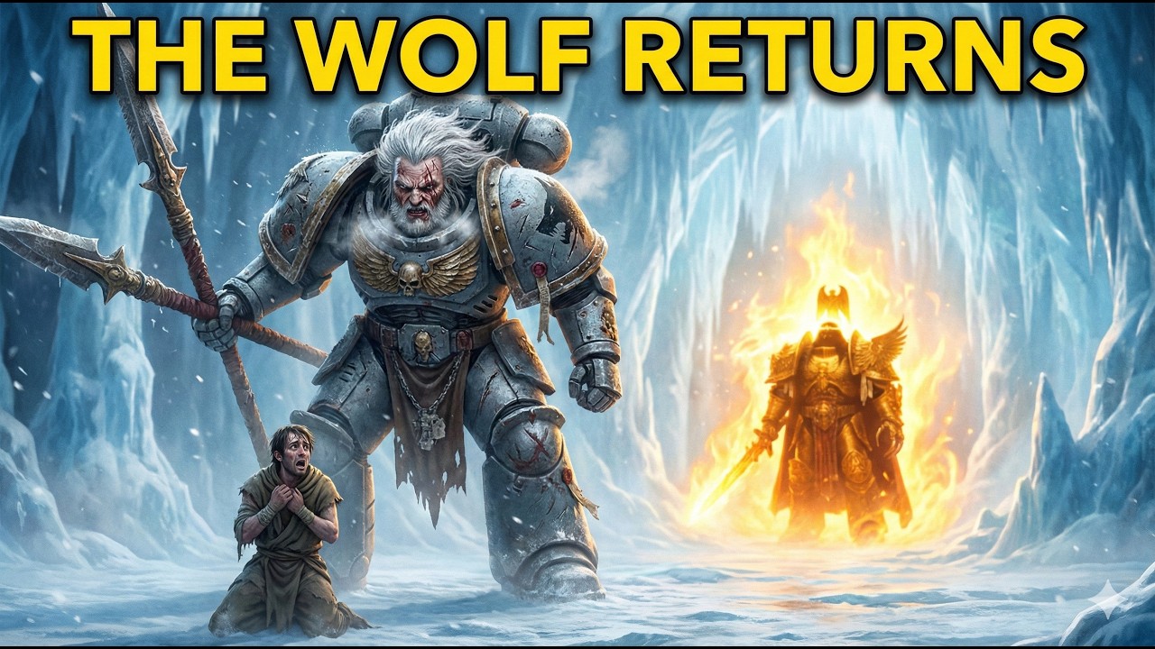 EMPEROR GOD vs THE WOLF KING | The Emperor Finds Leman Russ. Warhammer 40K Fan Fiction