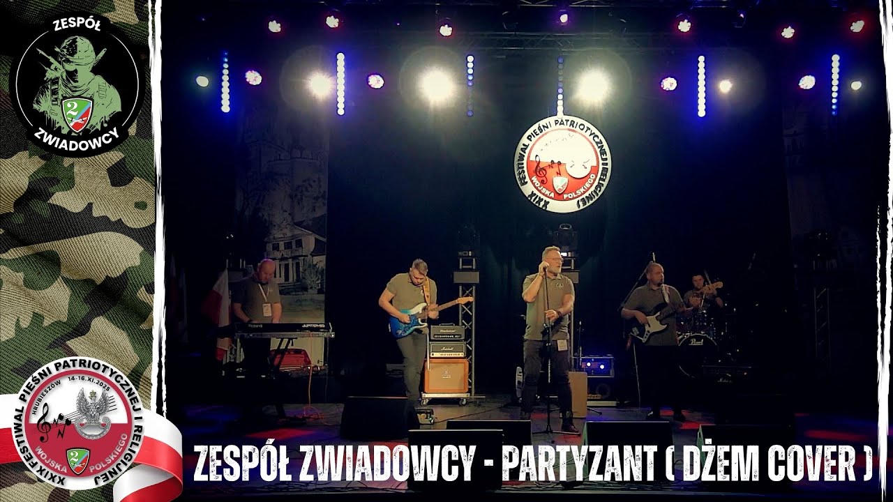 Zespół Zwiadowcy - PARTYZANT - COVER DŻEM - XXIX Festiwal Pieśni Patriotycznej i Religijnej WP 2025