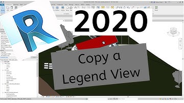 Revit 2020 Copy a Legend View