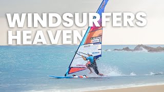 The (almost) PERFECT WINDSURFING SPOT!  🤩 | vlog⁸₂₀₂₁