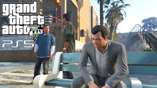 Grand Theft Auto V PS5 Fidelity Mode Gameplay 4K 30 FPS Ray Tracing ON