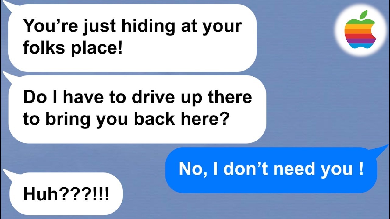 【Apple】He thinks he has me wrapped around his finger but not anymore! He'd better watch out!
