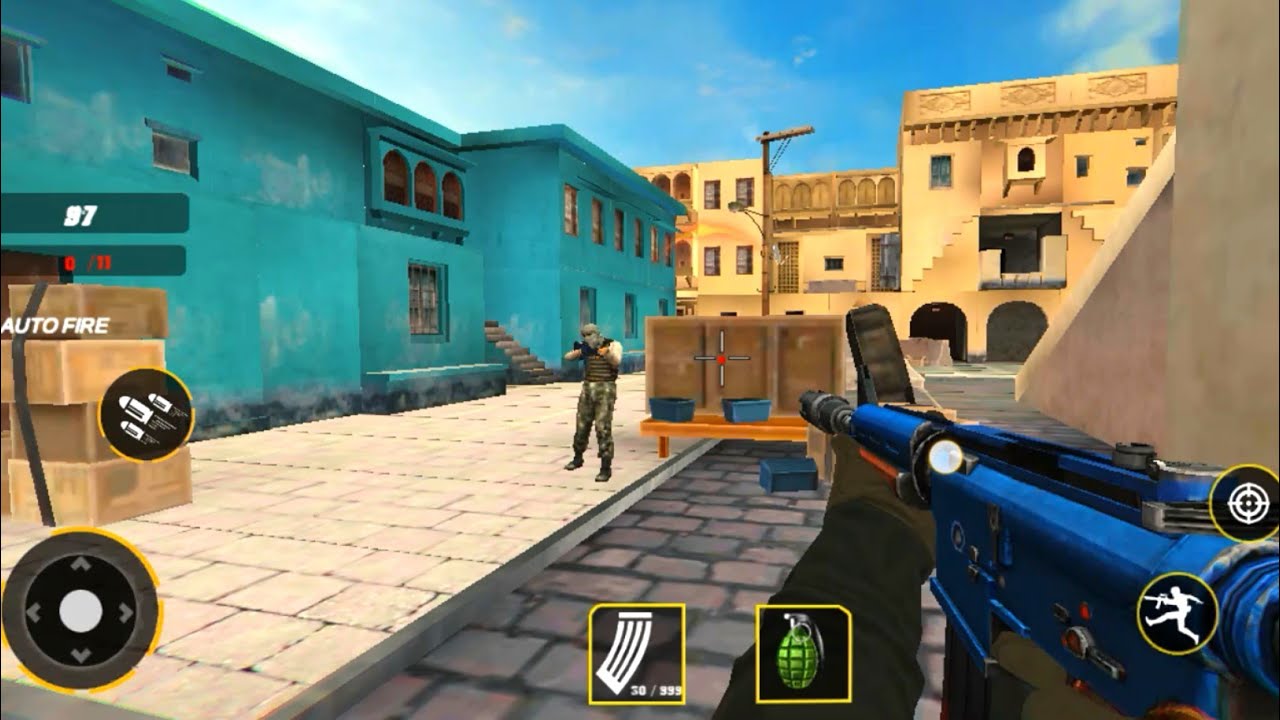 Commando Mission Offline Gameplay Walkthrough (Android,iOS) HD