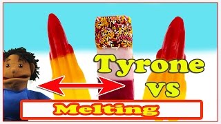 Tyrones lollies | Sunshine Vs Ice | Ice Vs Magic | Poor Tyrone |videos for kids.