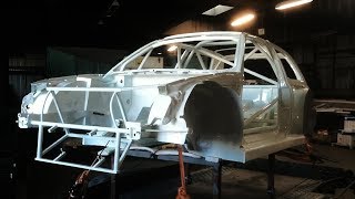 VolksWagen Golf Mk3 RWD Race Car Volvo T5 Engine Swap Project