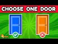 Choose One Door!🚪LEFT or RIGHT | Are you the lucky one? #tryyourluck #yesorno #challenge