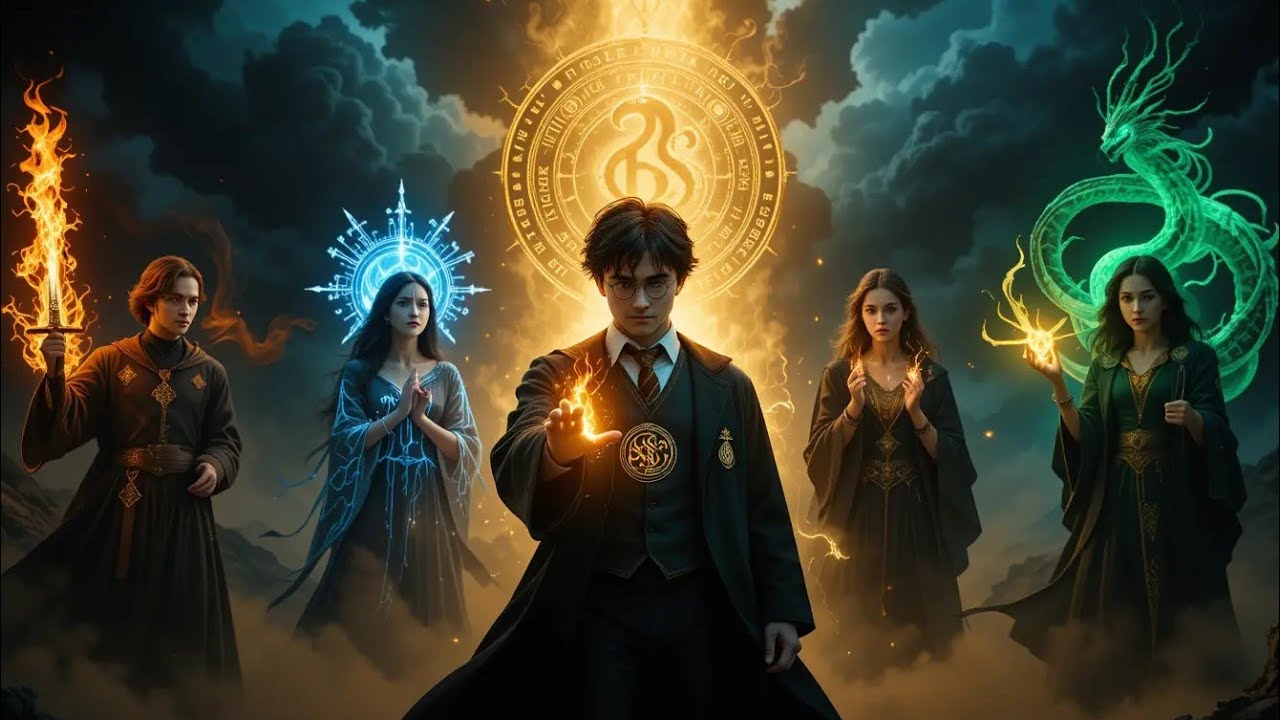 What If Harry Potter Unleashed Ancient Powers with the Hogwarts Founders?