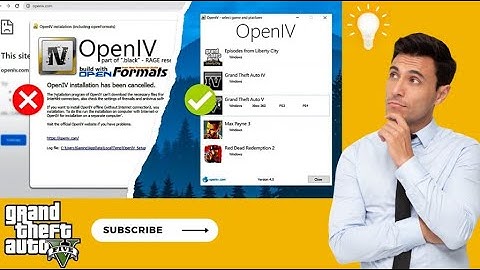 Step-by-Step Guide to Installing OpenIV Offline with Error Fix (2023)  #openiv #gta5mods #gtavmods