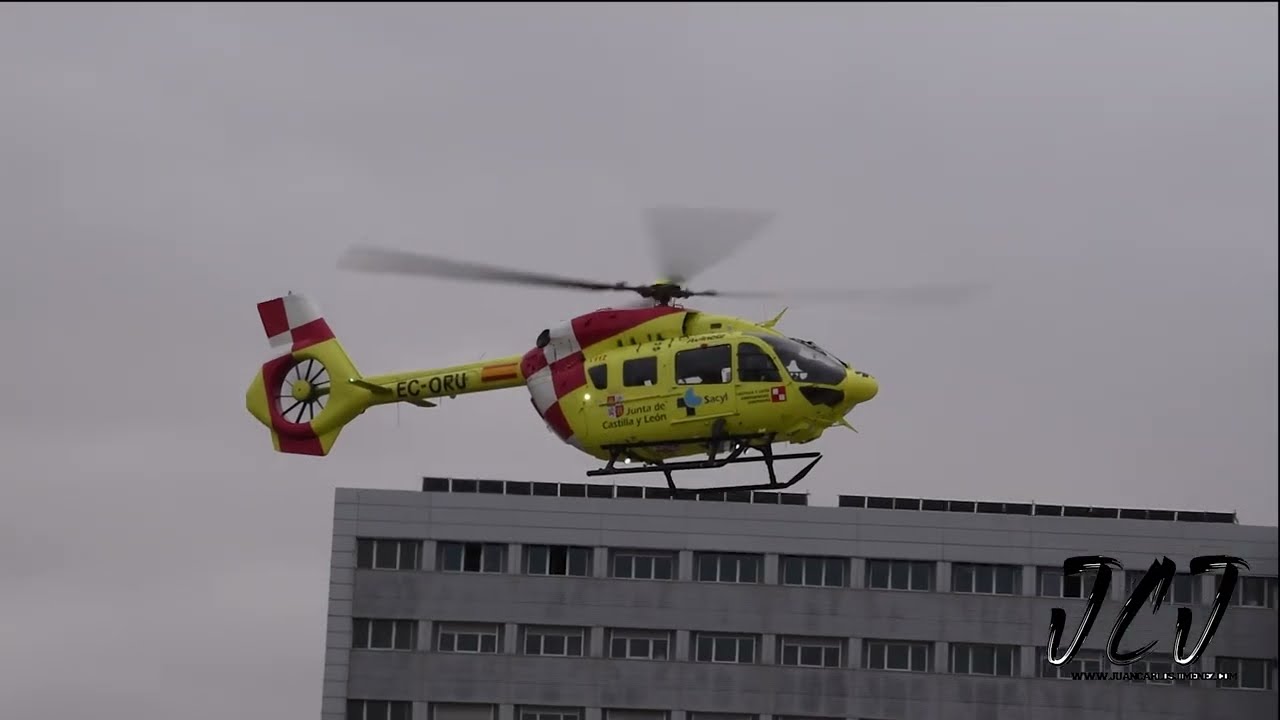 H145 sanitario de Sacyl en Ávila