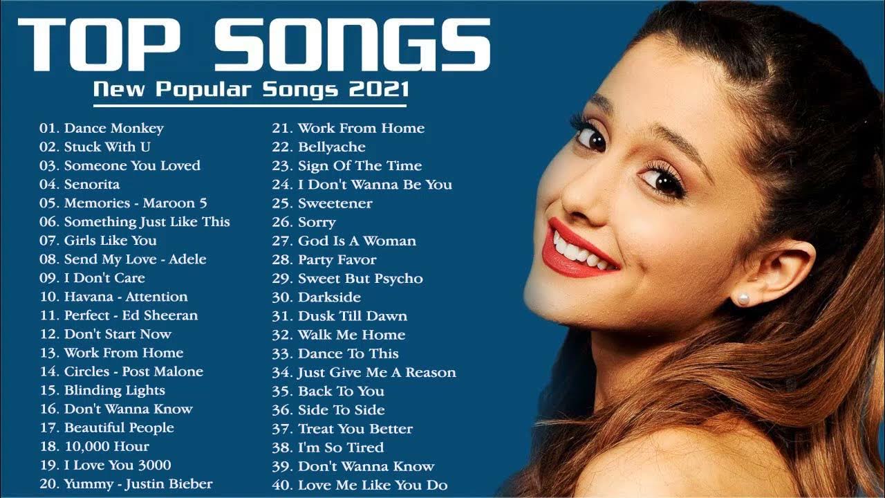 Английские песни 2021. Топ 100 музыка 2021. Top Songs. Топ 100 песен. Популярные иностранные песни 2021.