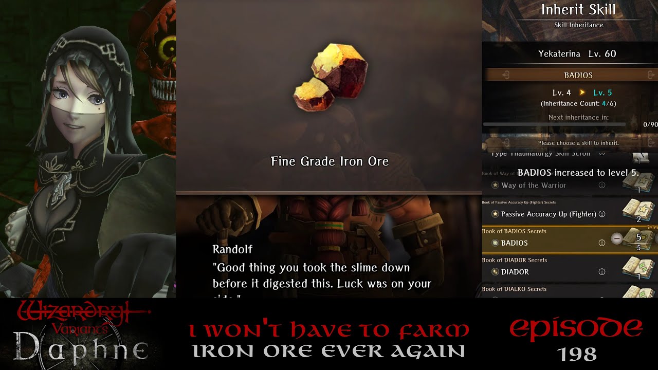 Slay Surging Big Slimes and Learning Badios Level 5 — Wizardry