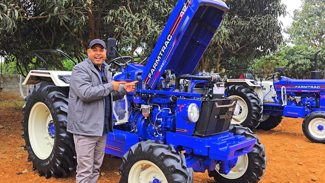 भारत का पहला helical Gear ⚙️ बाला Tractor | Farmtrac 42 Promaxx 4wd Tractor | Promaxx Tractor 42 HP