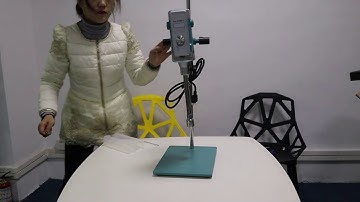 Installation of Lab high shear homogenizer