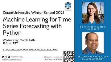 Machine Learning for Time Series Forecasting with Python