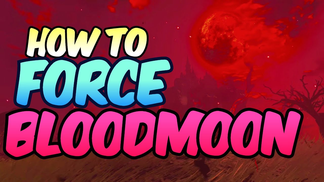 how-to-force-bloodmoon-anytime-in-zelda-tears-of-the-kingdom-youtube