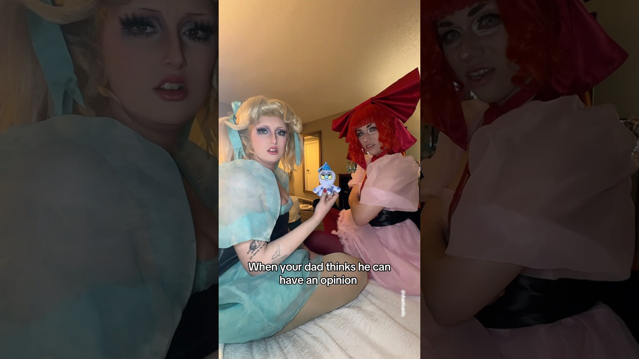 He really thought🙄 #cosplay #powerpuffgirls #makeup #powerpuffgirl #cartoon #cartoonnetwork #cute