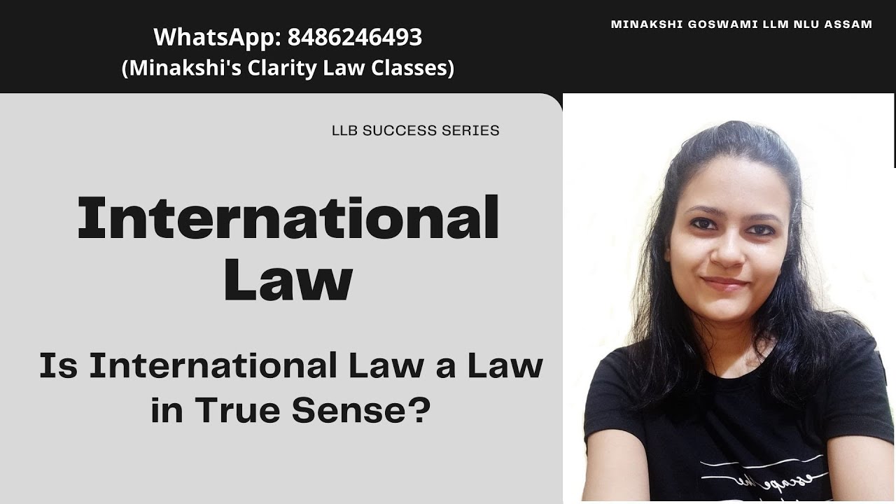 Is International Law a Law in True Sense? KSLU 4th Semester BA.LL.B. International Law Unit 1 Exam