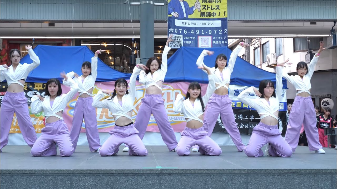 【4K60P】ゆうかダンス教室 わんぱく祭り 2024/6/16 ＠わんぱく祭り