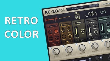 RC-20 Retro Color | VST Effect Plugin for your Samples
