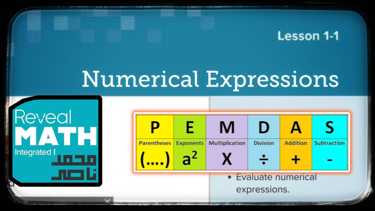 Reveal math integrated 1 - L1-1 Numerical Expressions - YouTube
