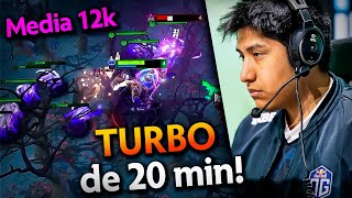 Wisper te ENSEÑA a como ABVSAR y ACABAR un DOTA en 20 MIN en MEDIA 12K con solo los EIDOLONS