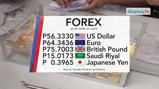 One Western Visayas: Foreign exchange rate April 29, 2025