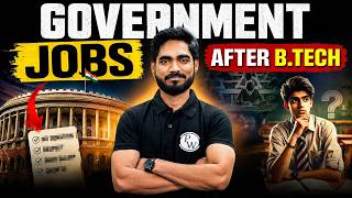 Top Government Jobs After BTech 📢| Salary, Eligibility & Selection Process Explained