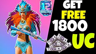 Unlimited Pubg Uc | 1800 Free Uc | Get Free Royal Pass Season 12 of Pubg Mobile screenshot 4