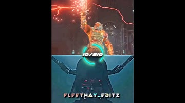 DOOMSLAYER VS DARTH VADER #shorts #doom #starwars #fypシ #viral